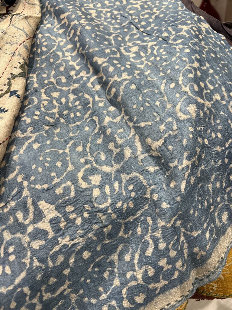 Collection Strictement Naturelle Tussar Block Printing