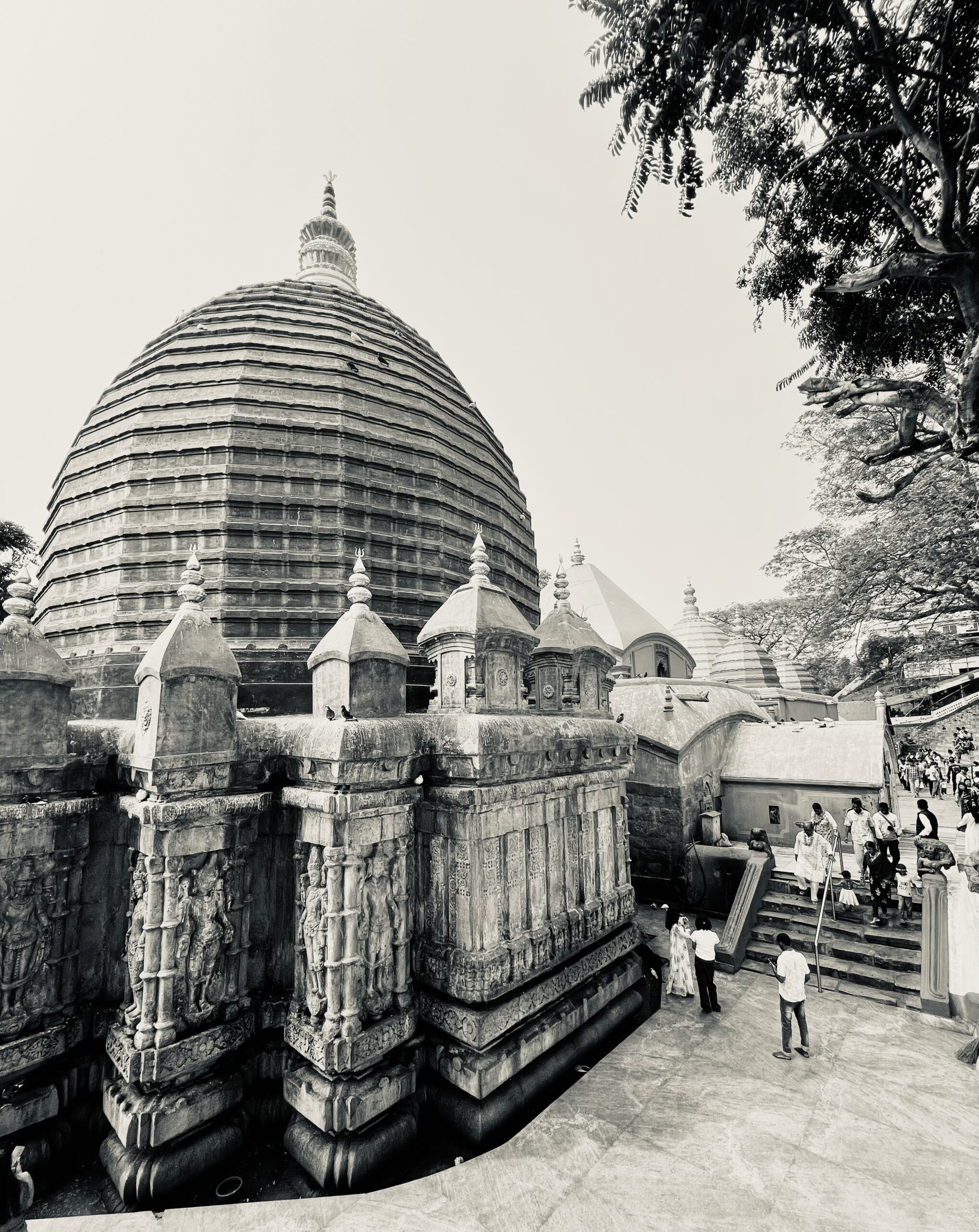 Temple Assam collection a travers le nord de l'Inde