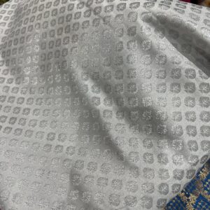 Coupon Soie Benares Gris 5m Tohora