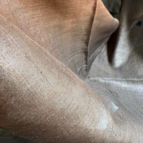 Etole Soie Naturelle TUSSAR tissée main