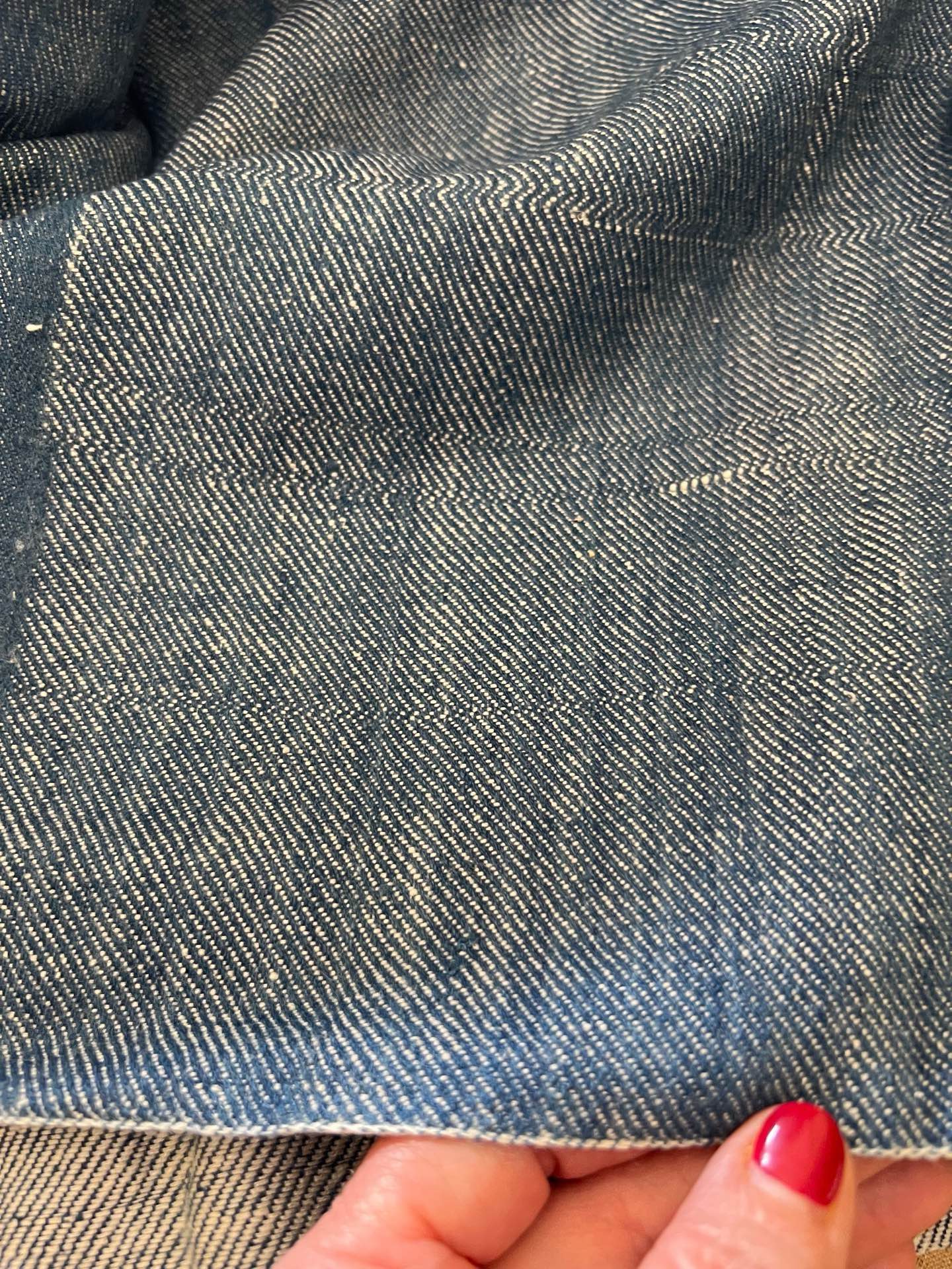 Tohora Capsule Eri Silk Indigo jean