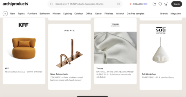 La soie daim de murier tissée Tohora est la Weekly sélection de Archiproducts.com